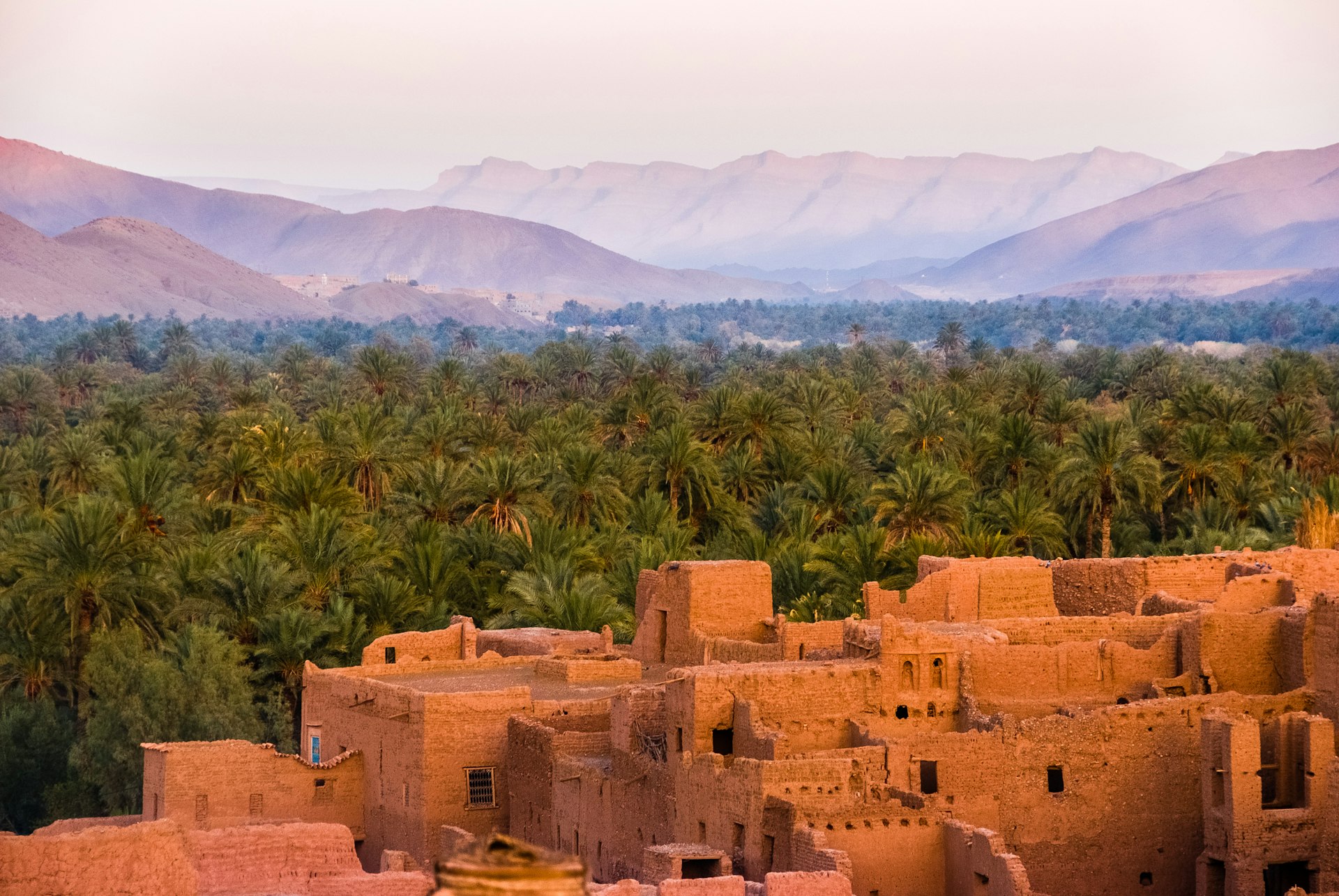 Moroccan desert landscape